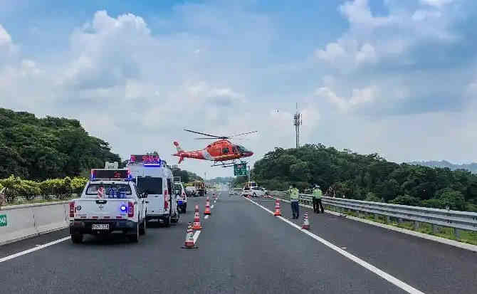 政和高速公路汽车救援案例